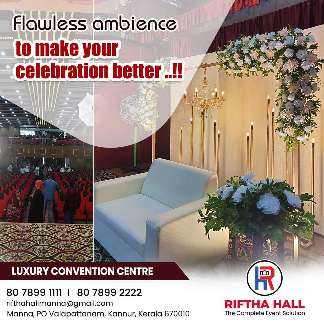 Riftha Hall – Luxury Convention Centre